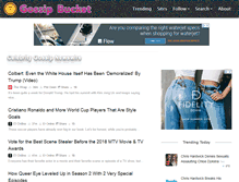 Tablet Screenshot of gossipbucket.com